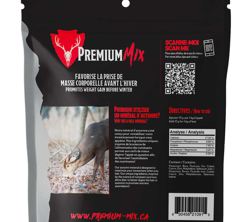 Minéraux d'automne Premium Mix 2KG