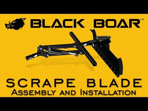 Black Boar scrape blade