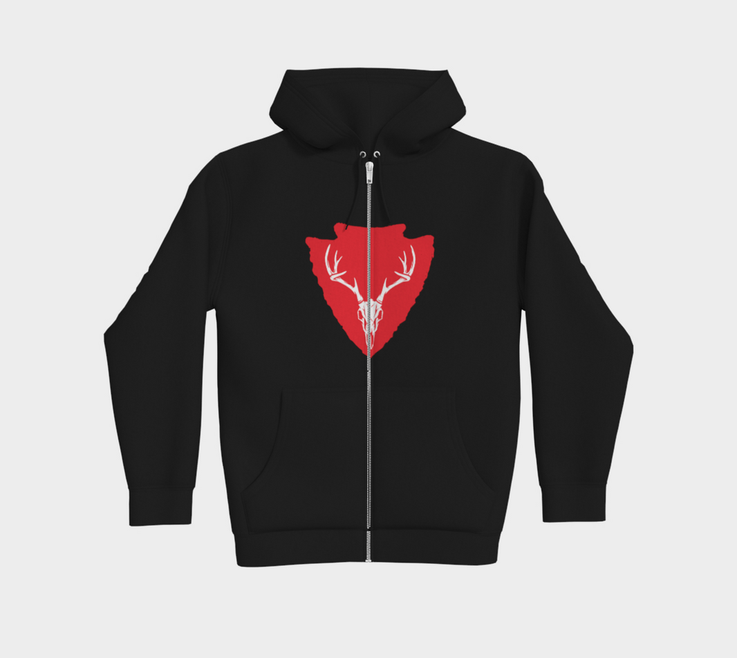 Hoodies Zip Noir